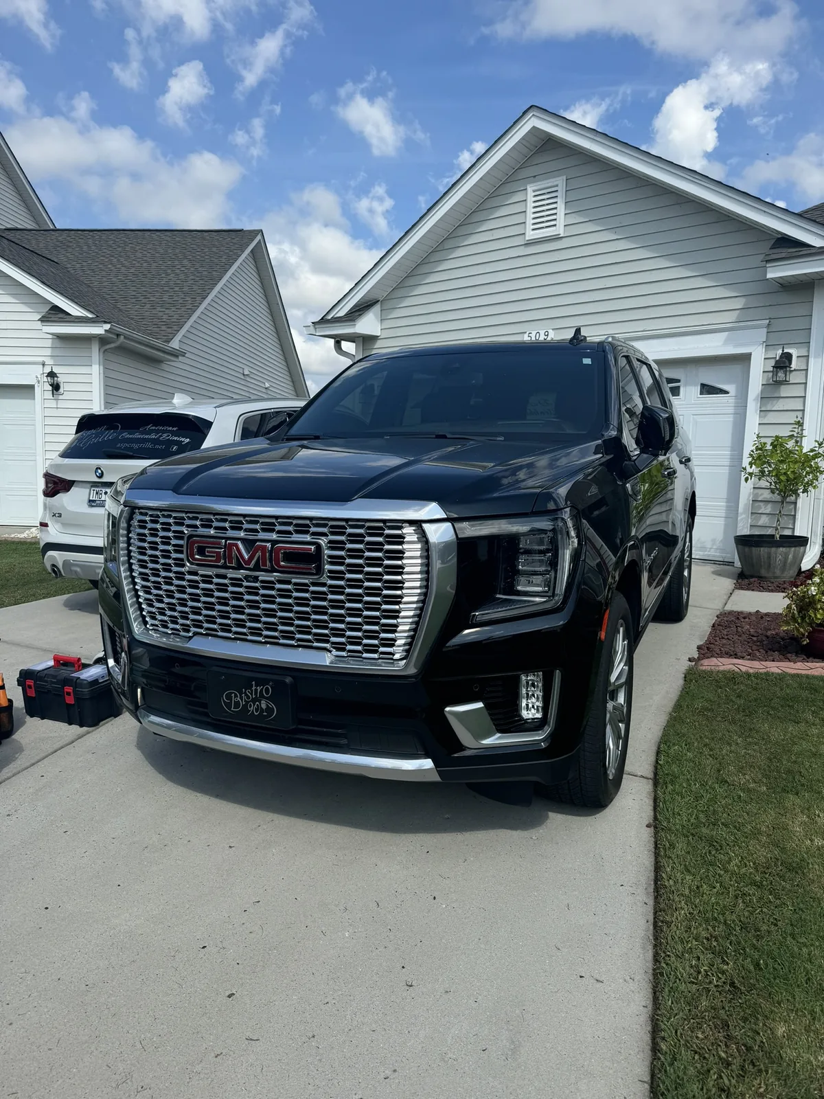 Exterior car detailing result