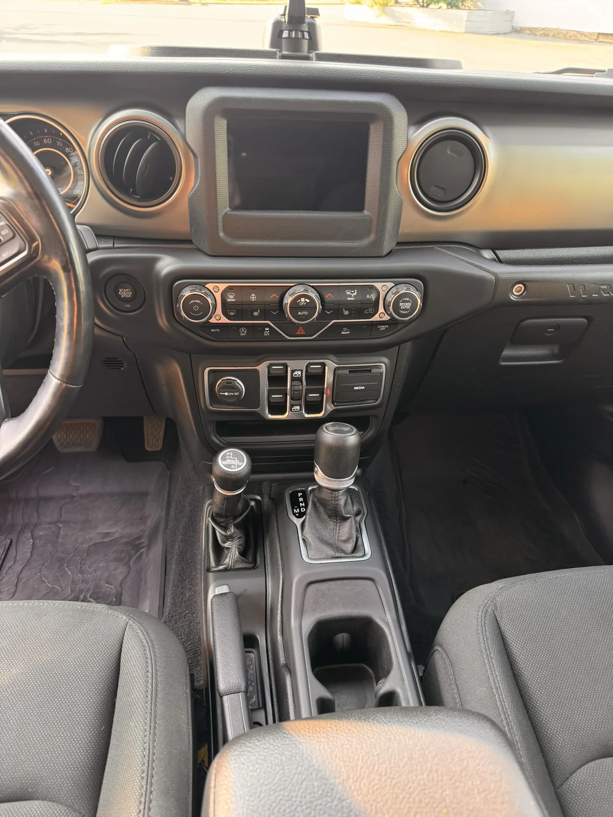 Interior car detailing result