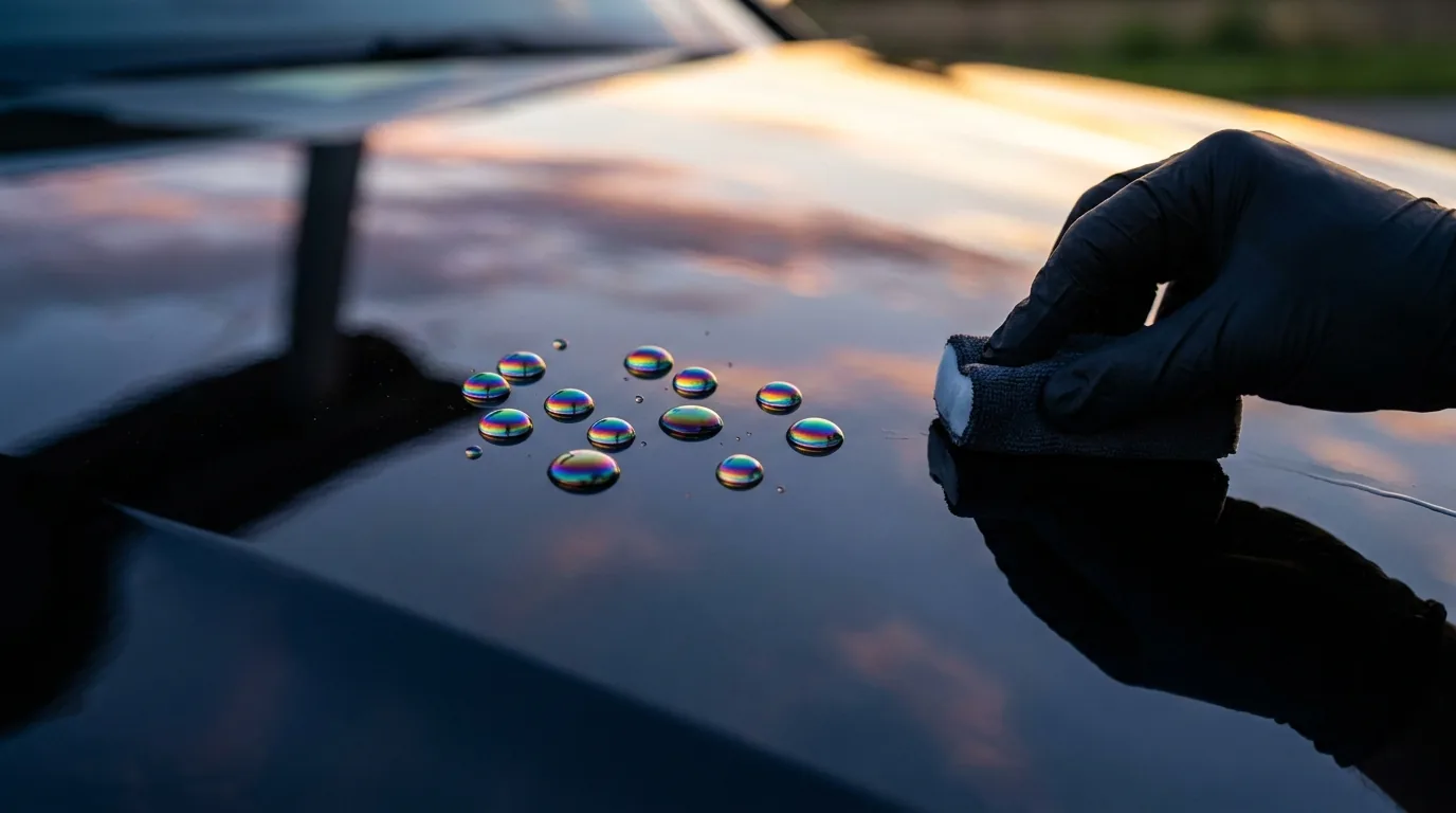 Premium detailing — ceramic coating application